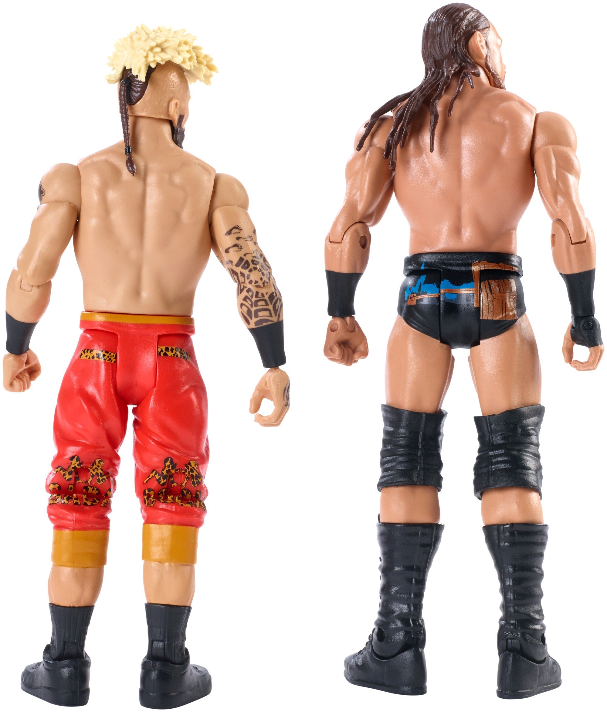 WWE Enzo Amore & Big Cass 2-Pack Action Figures - Official Wrestling Collectibles for Fans & Display Scenes