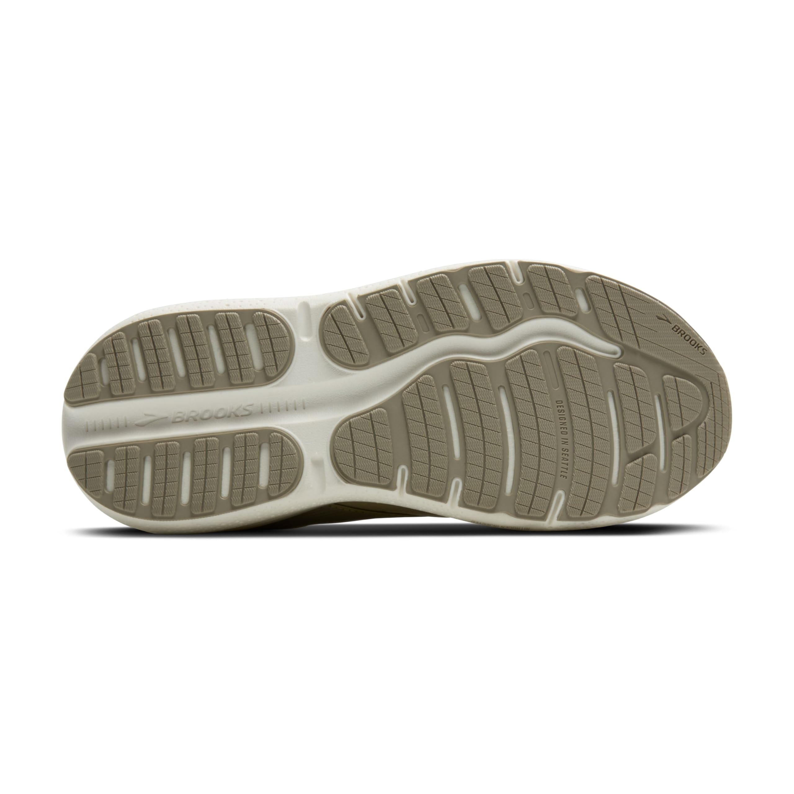 Brooks Men's Ghost Max Suede Leather Running Shoes - Neutral Support for Jogging, Walking & Gym Workouts - Lightweight Cushioned Sneakers for Men's Athletic Training & Daily Wear