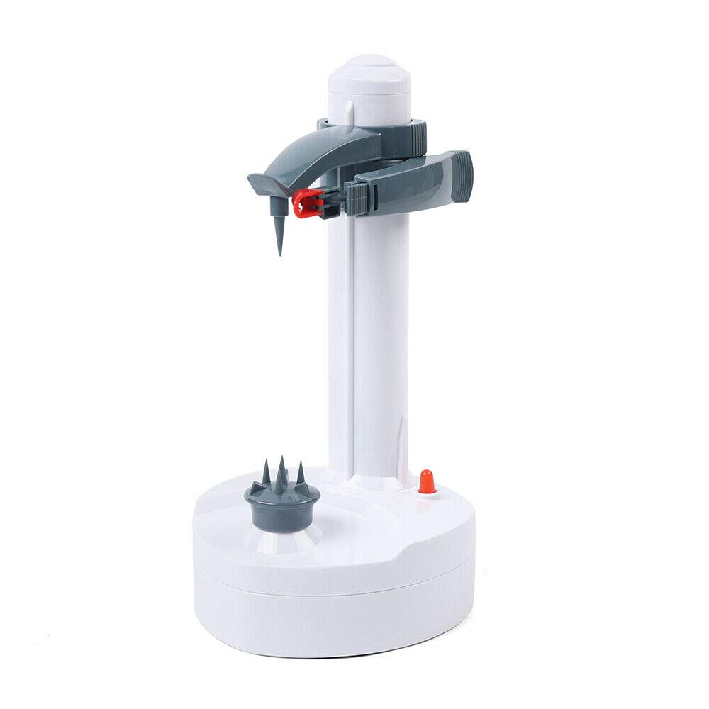 Electric Potato Peeler - Automatic Rotating Vegetable & Fruit Peeler, Apple Paring Machine for Kitchen - Perfect for Peeling Potatoes, Carrots, Apples & More for Cooking, Baking & Meal Prep