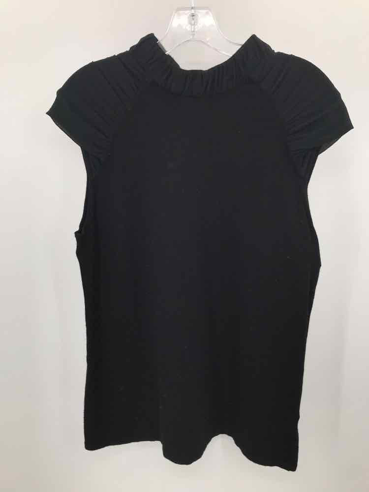 Pre-Owned Anne Klein Black Blouse Size XL - Elegant & Comfortable for Work, Parties & Casual Wear