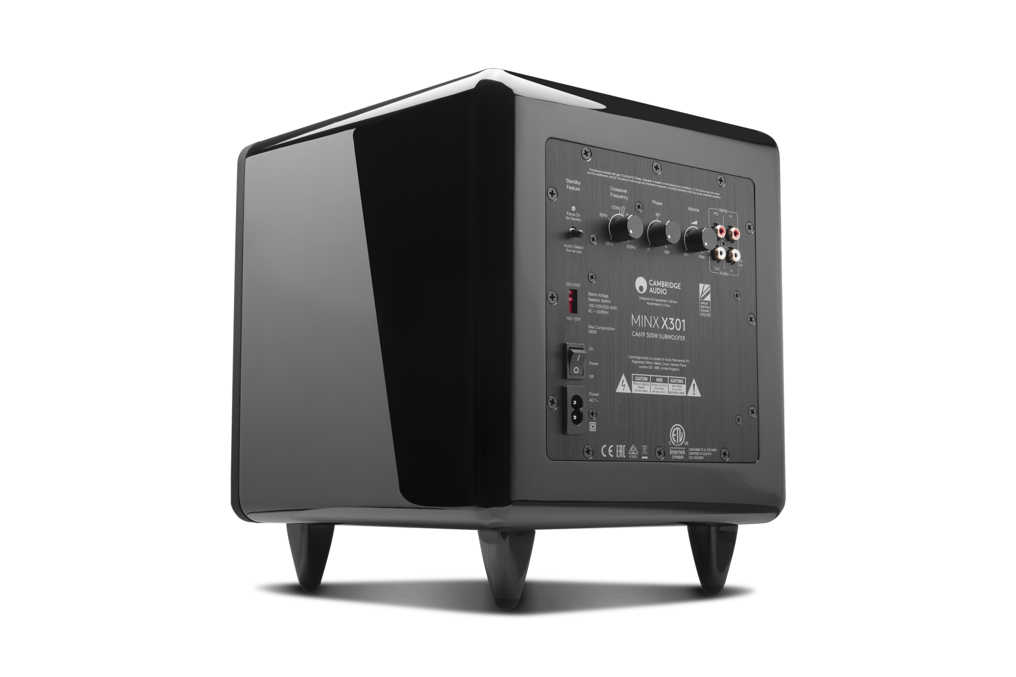 Cambridge Audio MINX S325 5.1 Channel Home Theater System - Premium Compact Speaker Package for Movies, Music & Gaming in Small to Medium Rooms