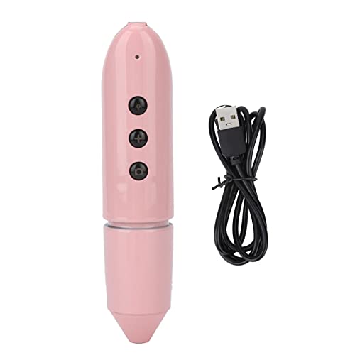 Wireless WiFi Skin Hair Scalp Analyzer with 1MP Camera - Pink | Portable Dermatoscope for Home Hair & Skin Diagnosis | Perfect for Salon Professionals & At-Home Beauty Care