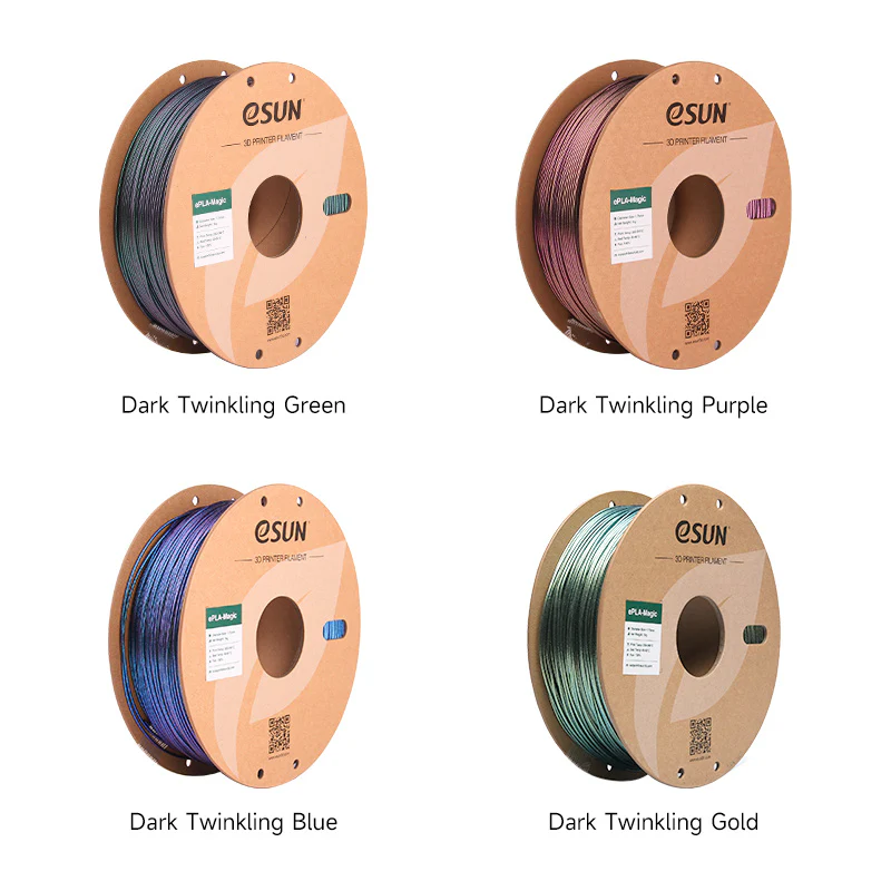 eSun ePLA Magic 3D Printer Filament 1.75mm 1kg Spool - Vibrant Colors for Smooth Printing | Perfect for DIY Crafts, Cosplay Props & Home Decor Projects