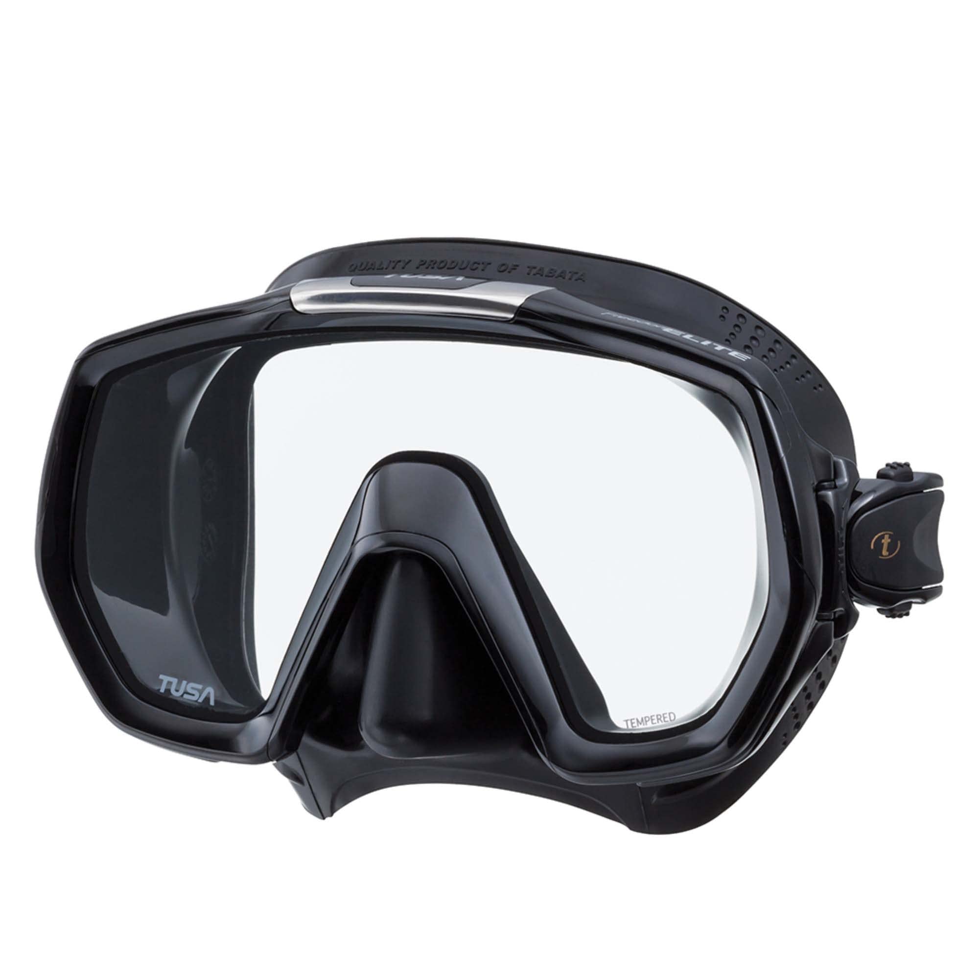 TUSA M-1003 Freedom Elite Scuba Diving Mask - Premium Snorkeling & Scuba Gear for Underwater Exploration - Perfect for Ocean Adventures, Coral Reef Diving & Marine Life Observation
