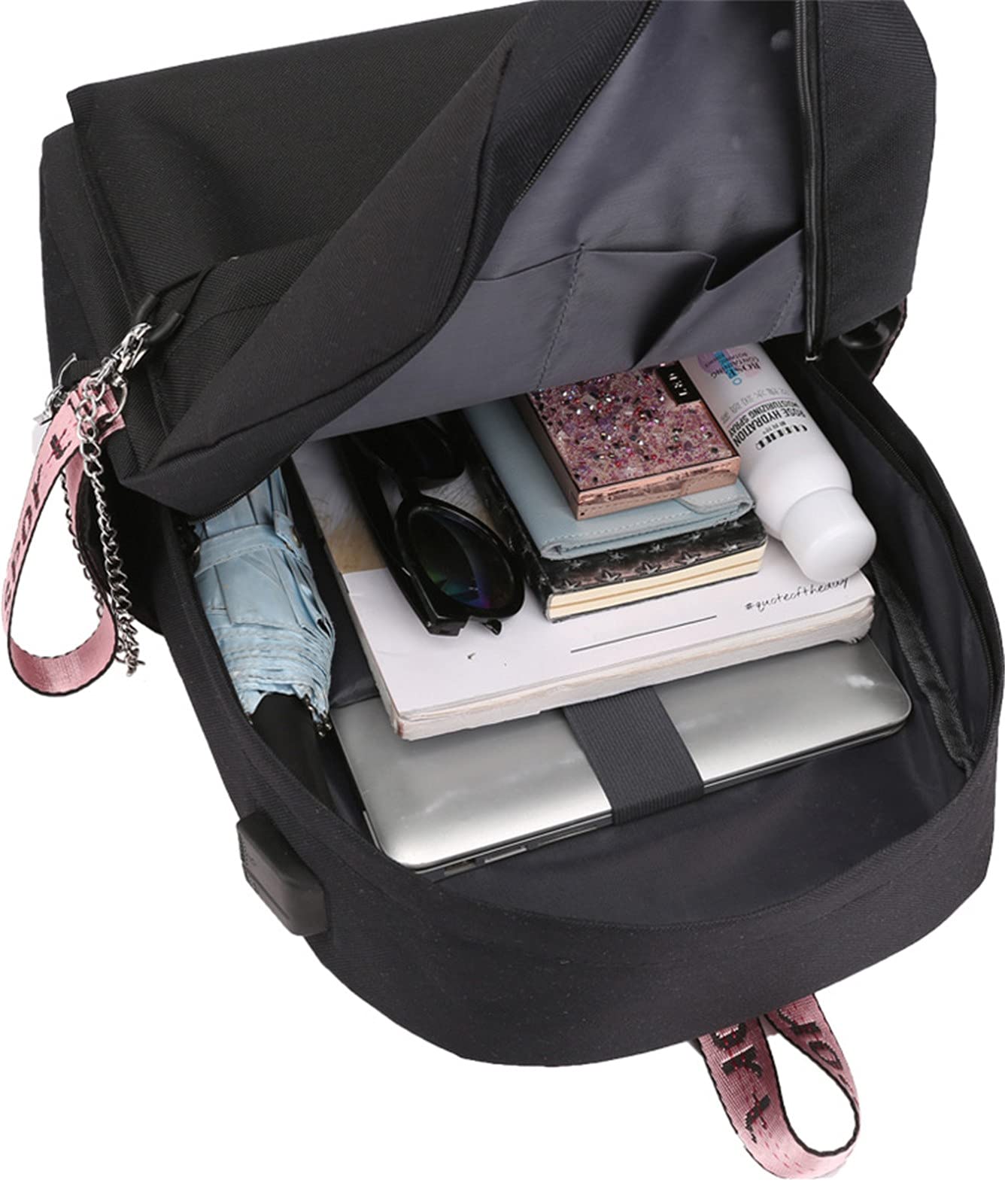 ISaikoy Anime Toilet Bound Hanako-kun Backpack - Stylish School Bag for Students, Laptop Shoulder Bag with Padded Compartment, Perfect for College, Travel & Cosplay | Cute Anime Merch Gift