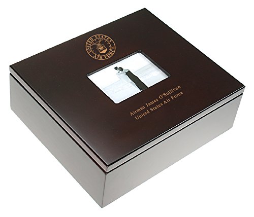 US Air Force Treasure Box with Photo Frame - Perfect for Military Gifts & Collectibles