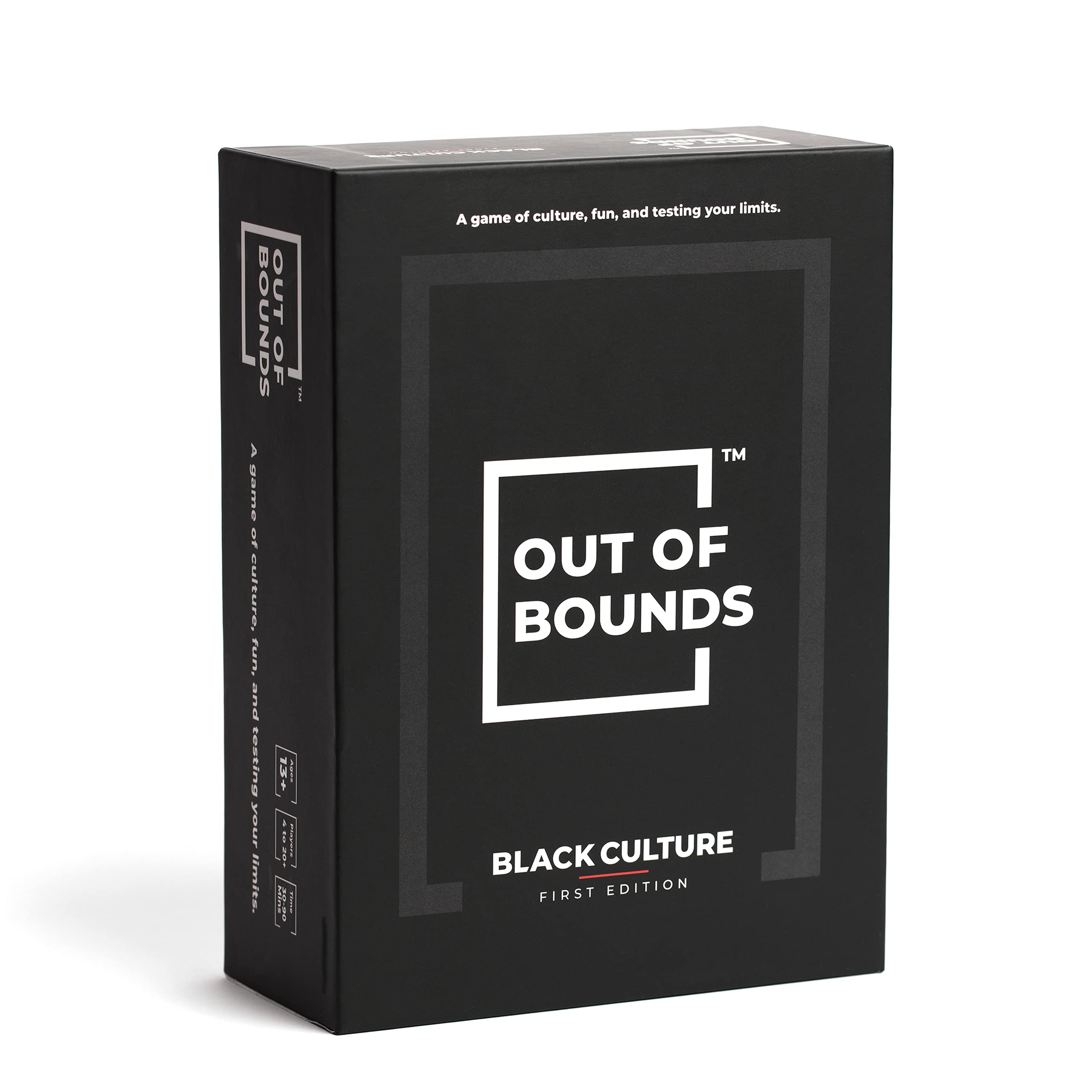 Out of Bounds Black Culture Card Game - Fun Family Party Guessing Game with Timer for Adults & Teens - Perfect for Game Nights, Team Building & Social Gatherings