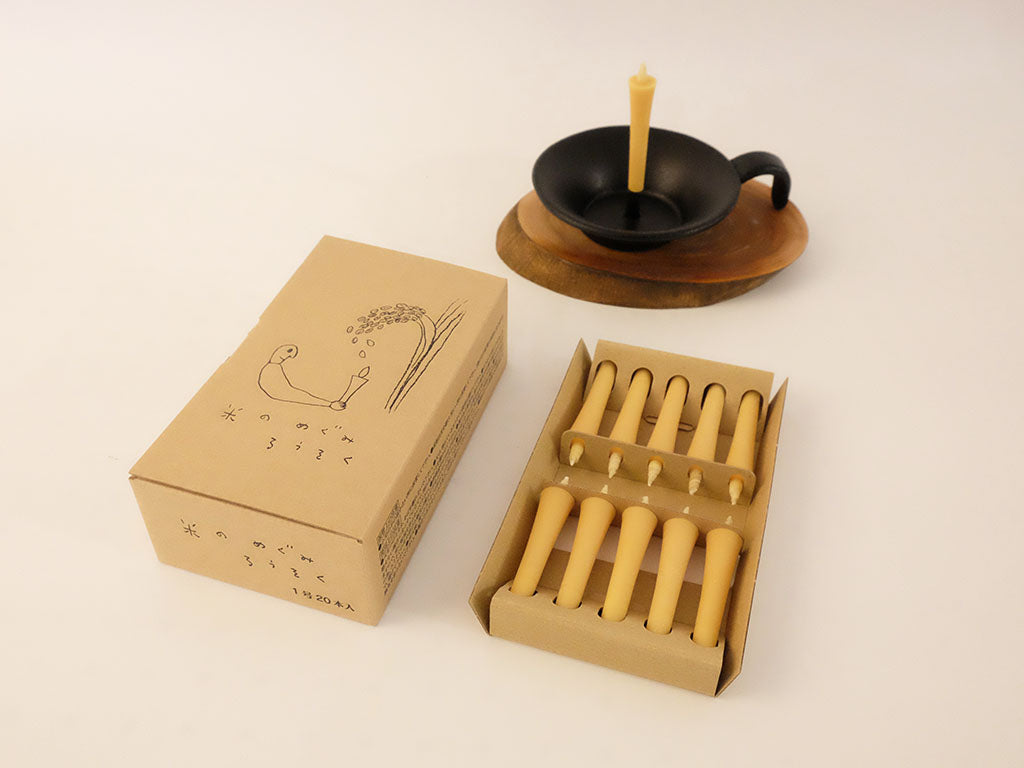 Premium Japanese Rice Wax Candles Set by Takazawa Candle - Handmade Aromatherapy Soy Candles for Home Relaxation, Meditation & Romantic Ambiance