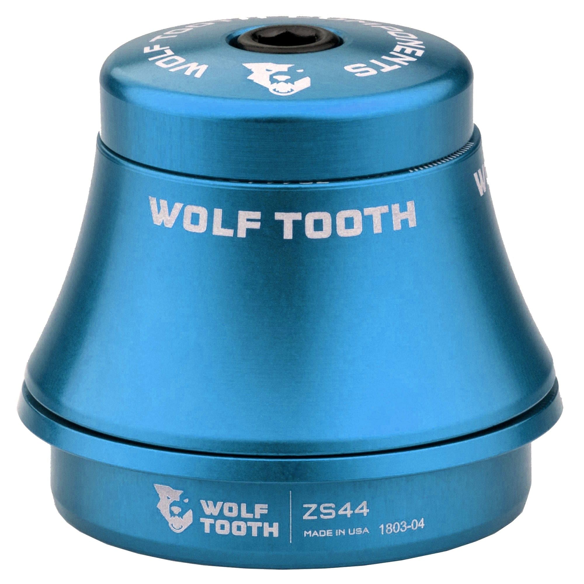 Wolf Tooth Premium Zero Stack (ZS) Headset - Lightweight & Durable Bike Headset for MTB, Road & Gravel Bikes | Perfect for Trail Riding & Commuting