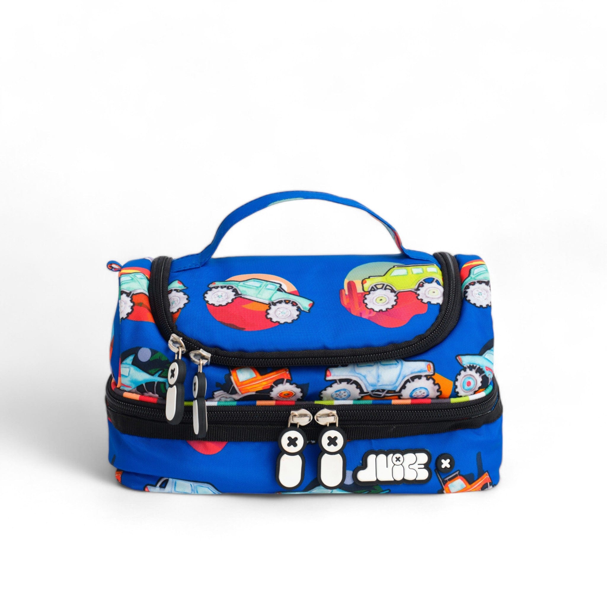 Insulated Monster Truck Lunch Bag for Kids - Durable & Leak-Proof School Lunch Box for Boys & Girls - Perfect for School, Picnics & Road Trips