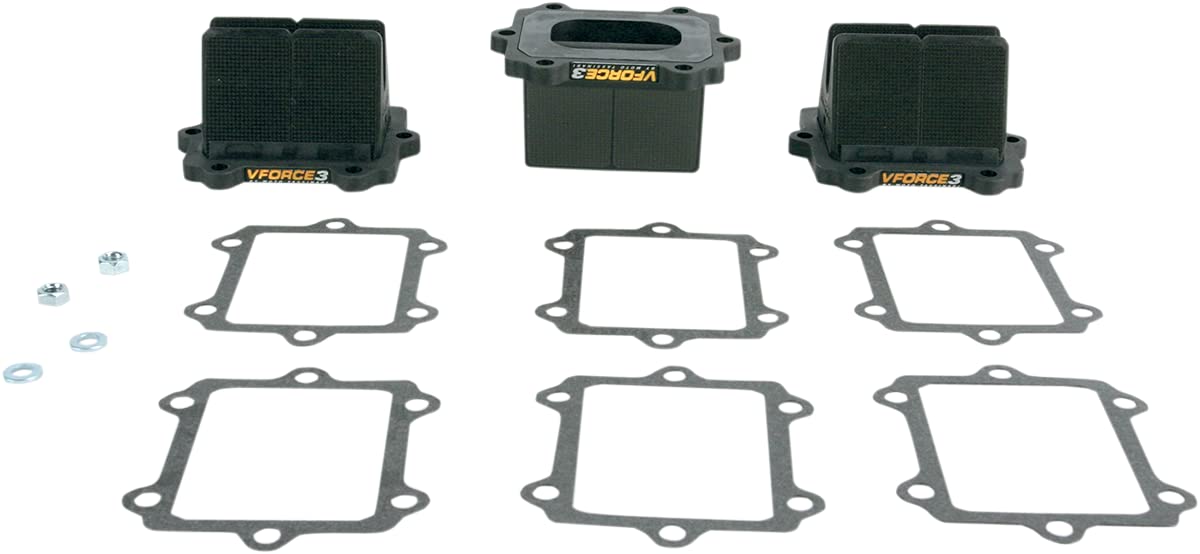 V-Force 3 Reed Valve System V3110-682A-3 - High Performance 2-Stroke Engine Upgrade for Dirt Bikes & ATVs | Improves Acceleration & Power Output