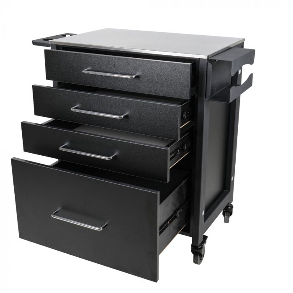 Fellowship Tattoo Workstation 4702 - Professional Tattoo Artist Table with Adjustable Height & Storage - Perfect for Tattoo Studios & Home Tattoo Artists