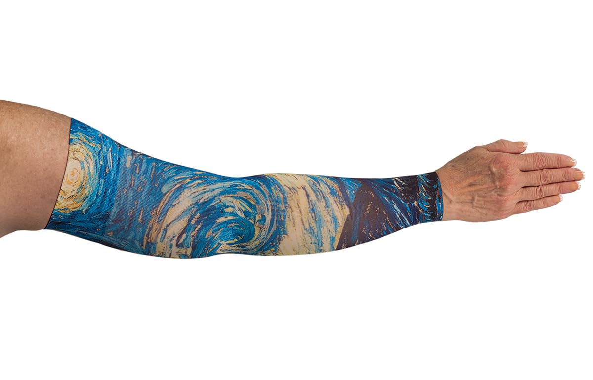 Starry Night Medical Graduated Compression Arm Sleeve for Lymphedema - Doctor Recommended Arm Support for Swelling, Circulation & Recovery - Perfect for Post-Surgery, Nursing & Daily Wear