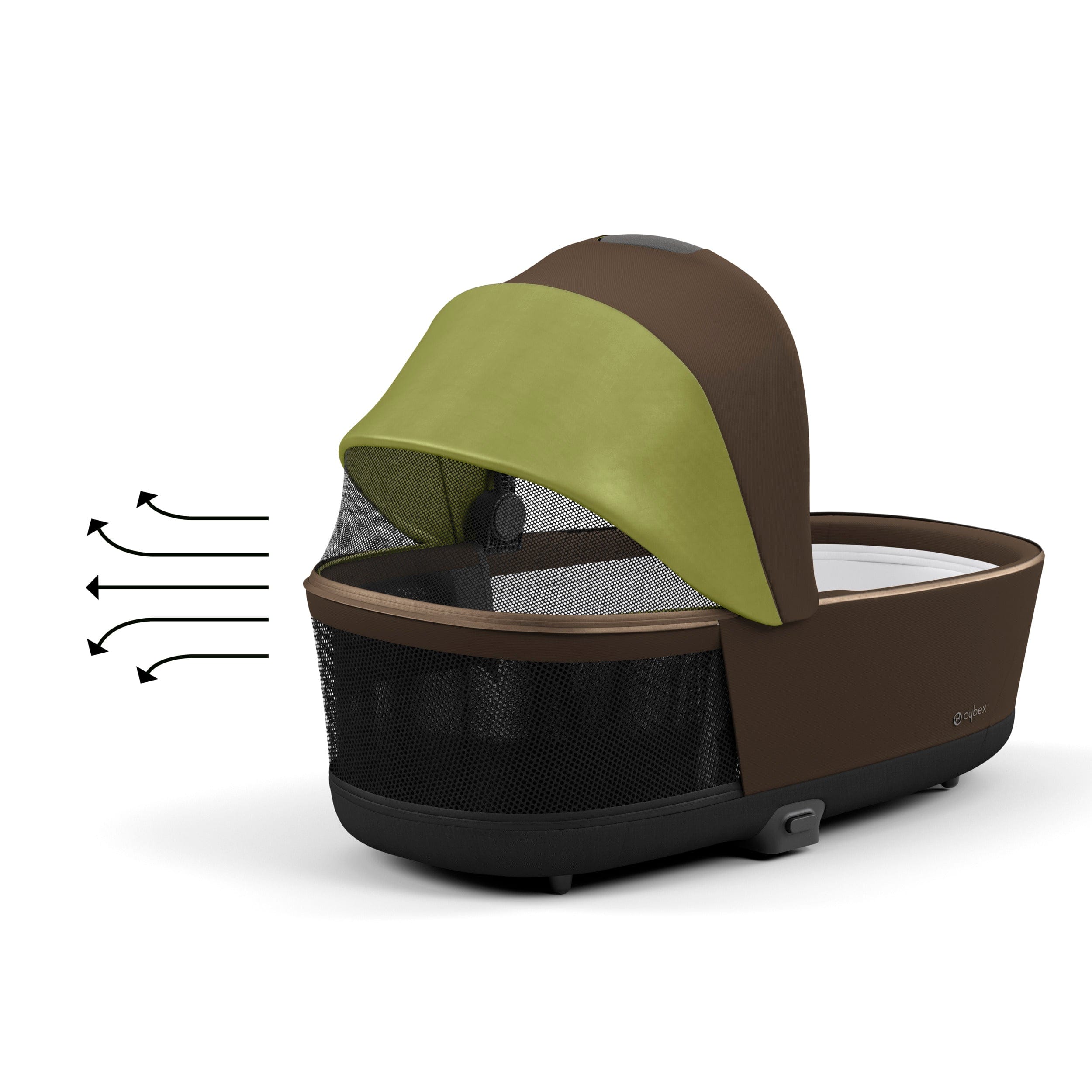 Cybex Priam 4 & ePriam 2 Lux Carry Cot - Premium Baby Stroller with Bassinet for Newborns | Perfect for City Walks, Shopping & Travel