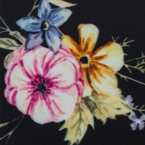Pink/Black Flowers