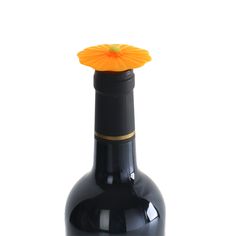 Premium Autumn-Themed Wine Bottle Stoppers - Elegant Glass & Cork Set for Seasonal Entertaining, Holiday Decor & Wine Preservation - Perfect for Thanksgiving, Halloween & Fall Parties