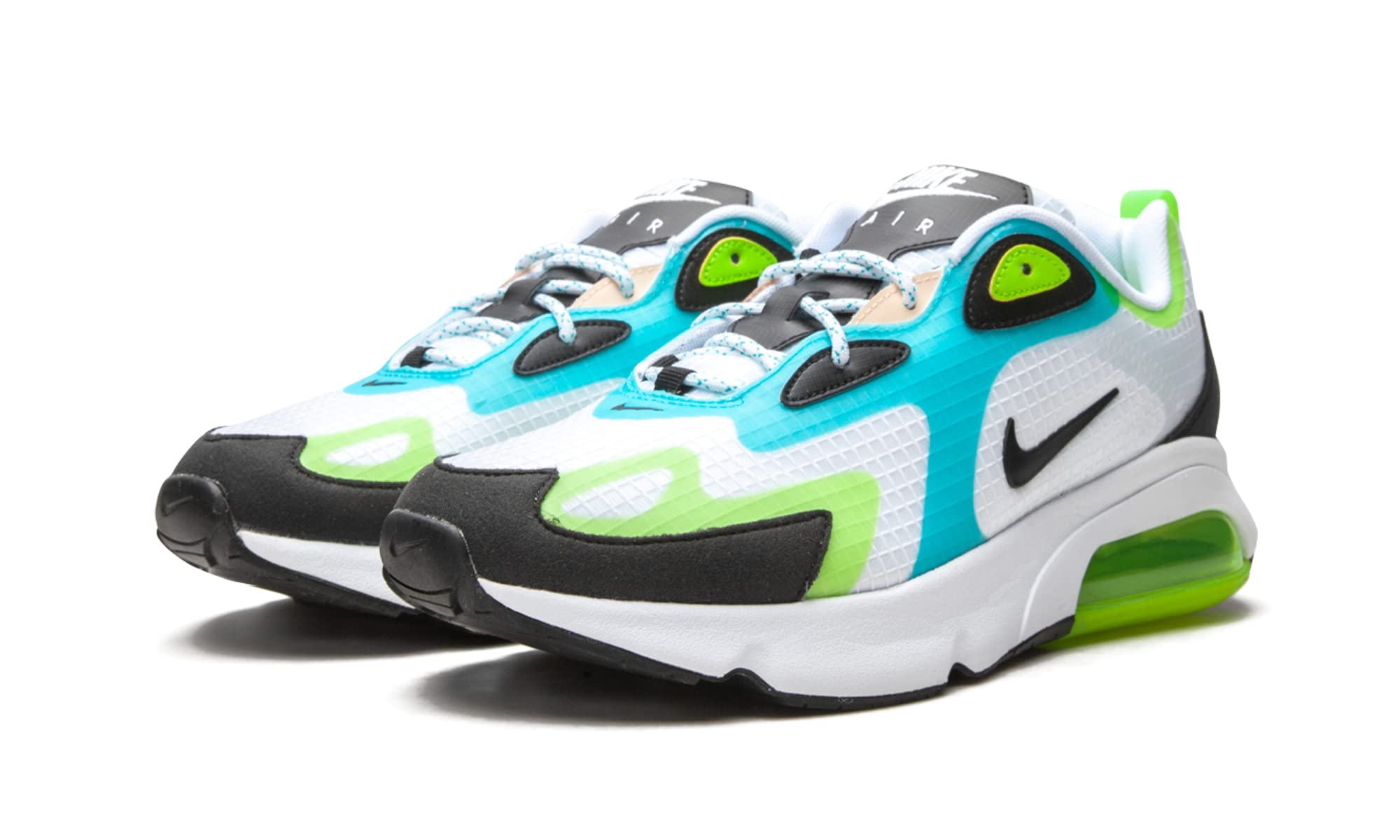 Nike Men's Air Max 200 SE Running Shoes CJ0575-101 - Size 9.5 White - Lightweight Cushioned Sneakers for Jogging, Gym & Everyday Wear