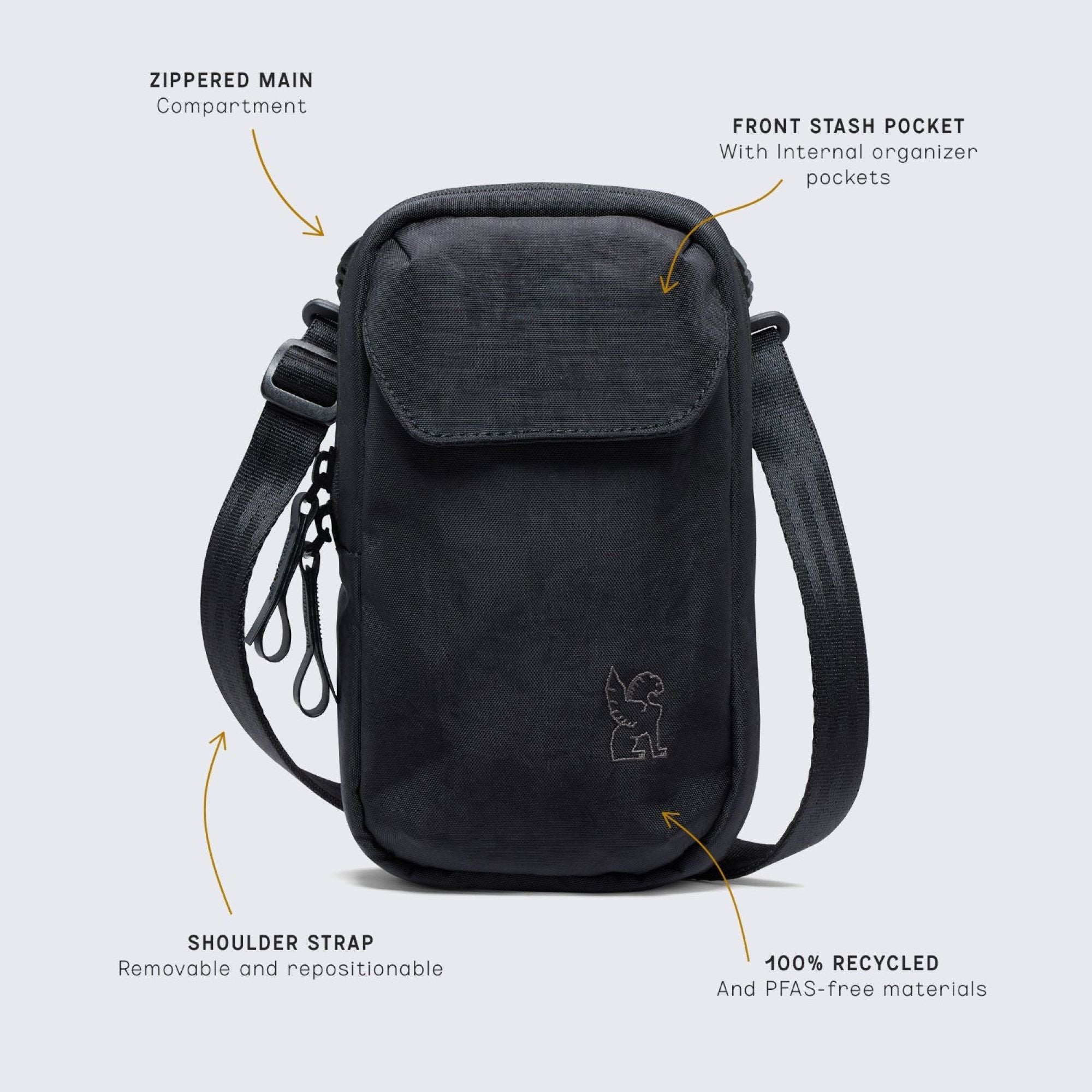 Logan Pouch - Stylish Crossbody Bag for Women & Men | Durable & Water-Resistant | Perfect for Travel, Work & Everyday Use
