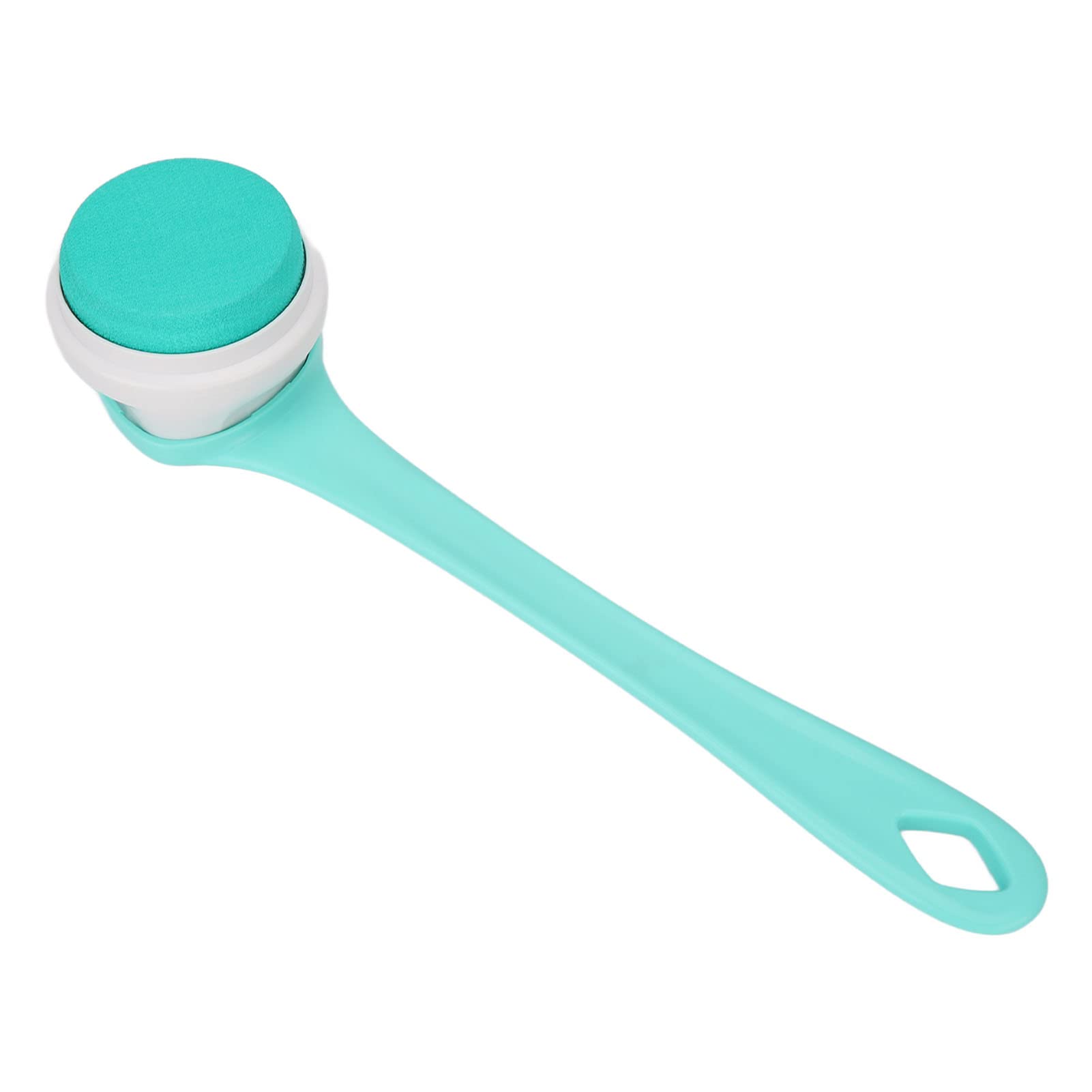 EXCLUZO Electric Shower Brush with Soft Silicone Bristles - IP67 Waterproof Body Scrubber for Deep Cleansing & Exfoliation - Perfect for Back, Feet & Hard-to-Reach Areas in Bath or Shower