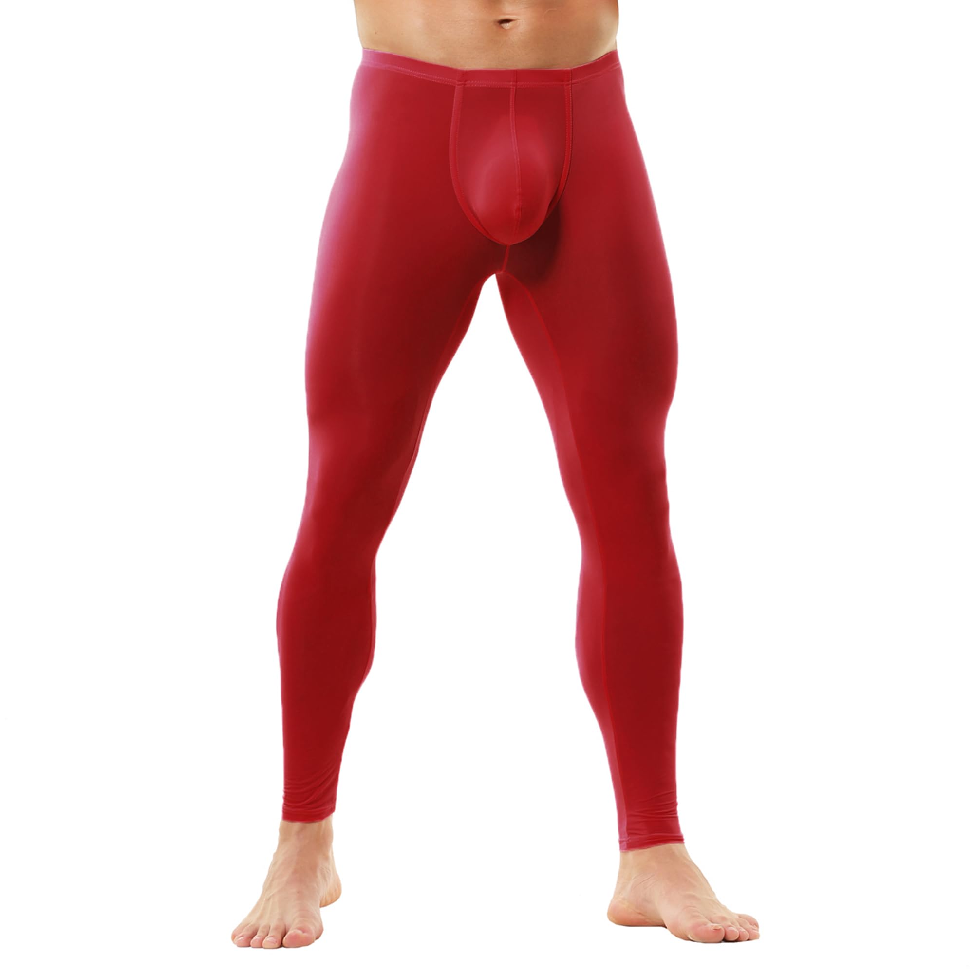 Men's Compression Long Pants - Skinny Sports Trousers for Workout, Fitness & Gym - Moisture-Wicking Leggings for Running, Yoga & Training