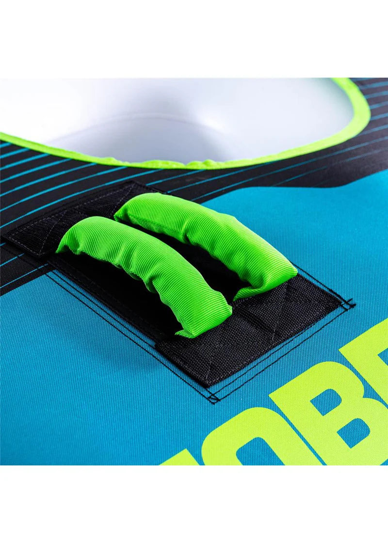 Jobe Double Trouble 2-Person Towable Tube for Water Sports - Perfect for Lakes, Rivers & Beach Fun with Friends & Family
