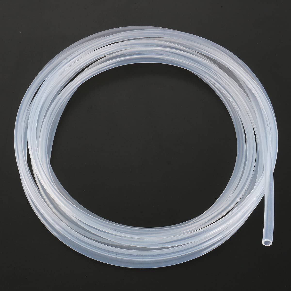 Baomain 6mm (1/4 Inch) Silicone Vacuum Hose Tubing - 16.3 Foot (5M) for Home Brewing, Aquariums, Medical Equipment & Laboratory Use