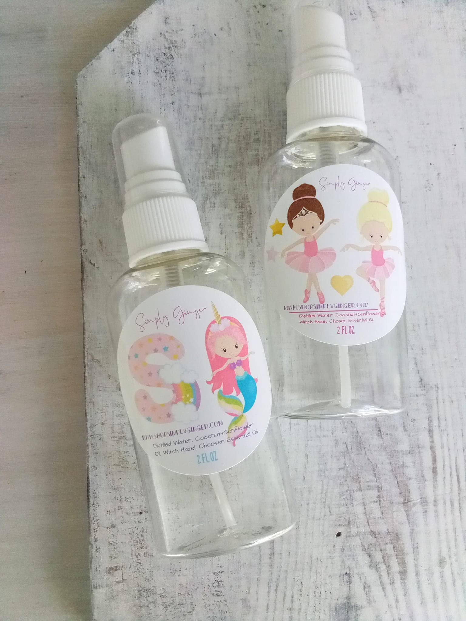 Mermaid Body Spray for Kids | Fragrance-Free Essential Oil Body Mist | Natural & Hypoallergenic | Perfect Stocking Stuffer & Birthday Gift | Great for School, Parties & Daily Use