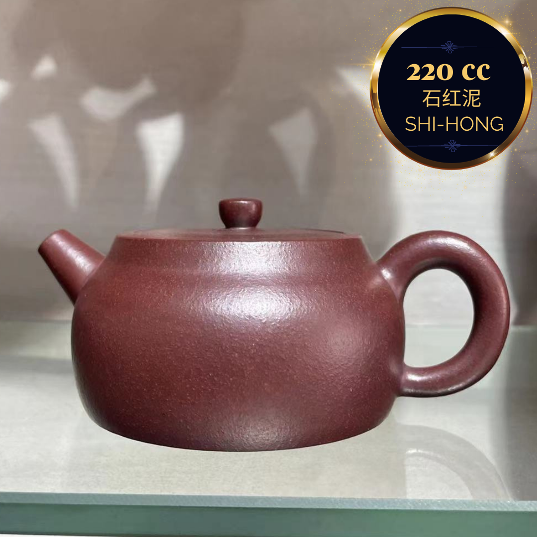 Handmade Yixing Zisha Teapot by Master Artisans Chen Shulan & Shi Hong - Premium Purple Clay Teapot for Gongfu Tea Ceremony, Chinese Tea Brewing & Home Decor