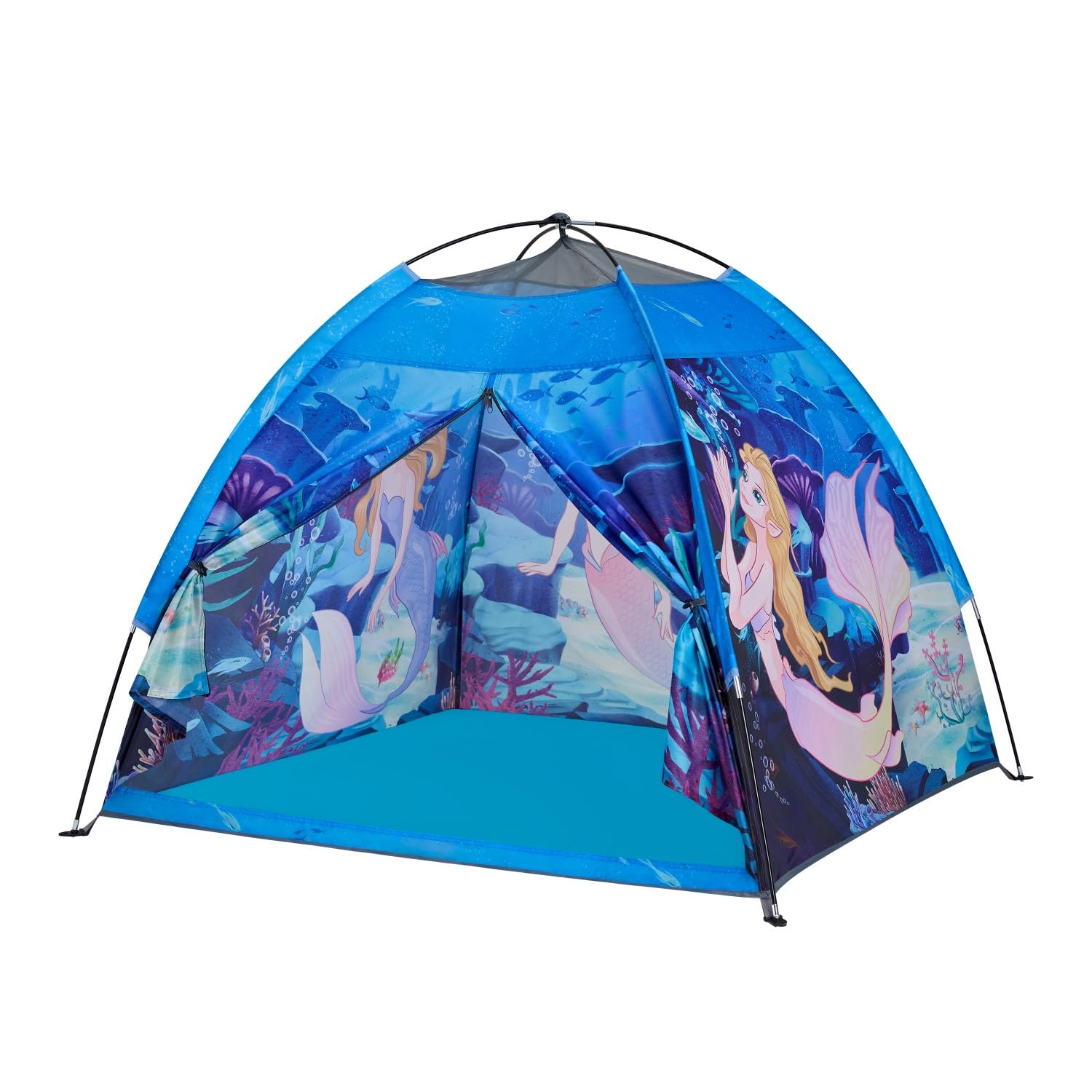 Mermaid Kids Play Tent - Indoor & Outdoor Playhouse for Children (47