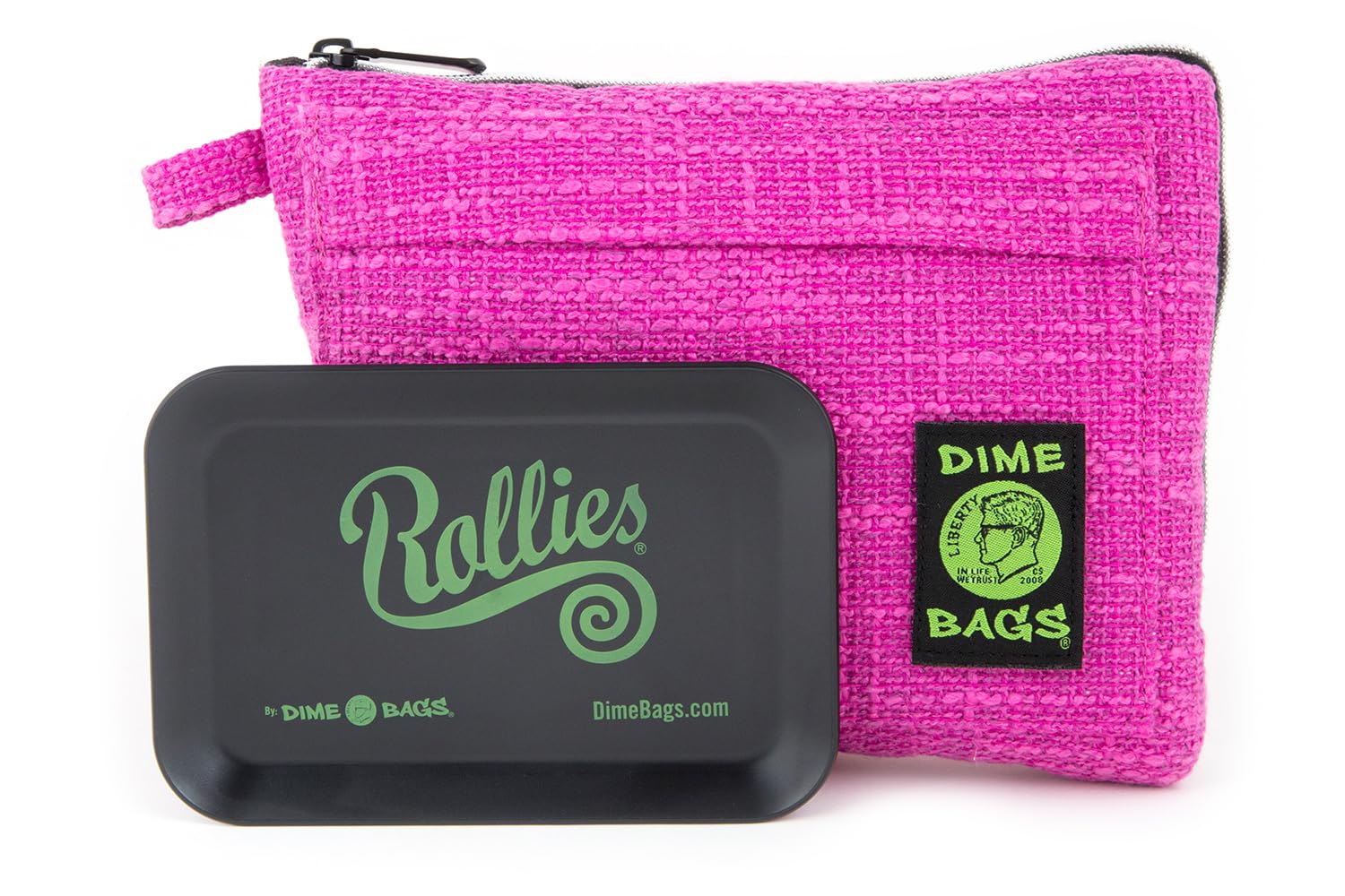 DIME BAGS All-in-One Odor-Proof Padded Pouch with Carbon Filter - Perfect for Travel, Storage & Discreet Organization