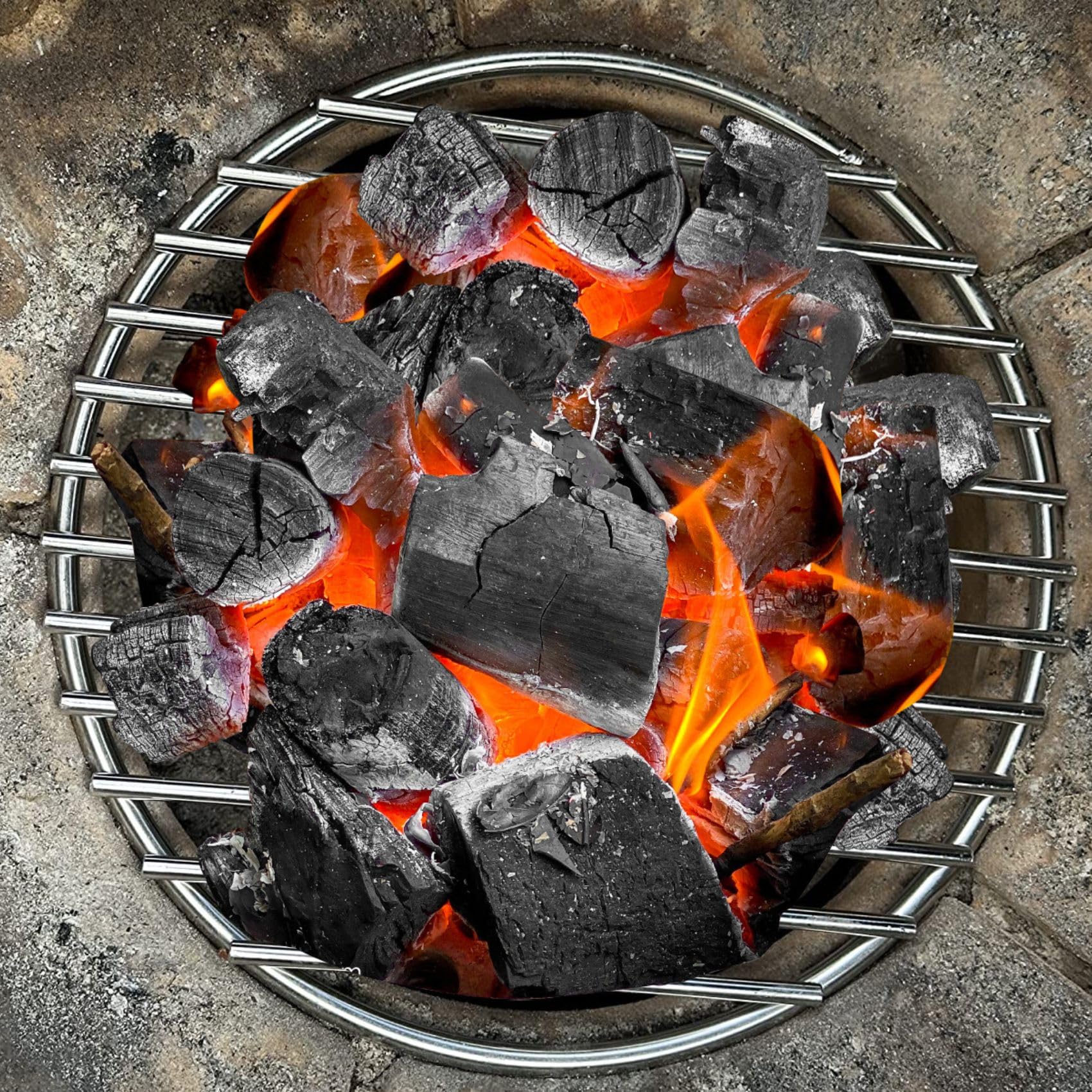 Premium Stainless Steel High Heat Charcoal Fire Grate for Kamado Joe Big Joe Grill - 12 Inch Heavy Duty Replacement Grate for Outdoor BBQ, Smoking & Grilling - Perfect for Backyard Cookouts, Camping & Tailgating