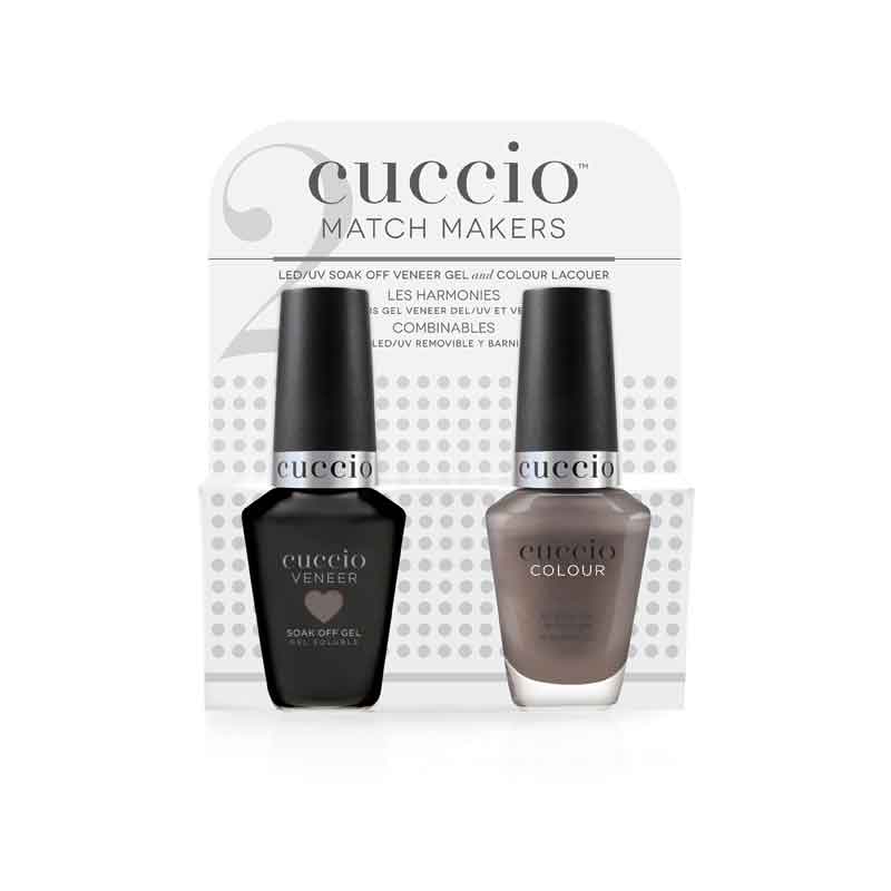 CUCCIO MATCHMAKER DUO - Professional Nail File & Buffer Set for Salon & Home Manicure - Perfect for DIY Nail Care & Spa Treatments