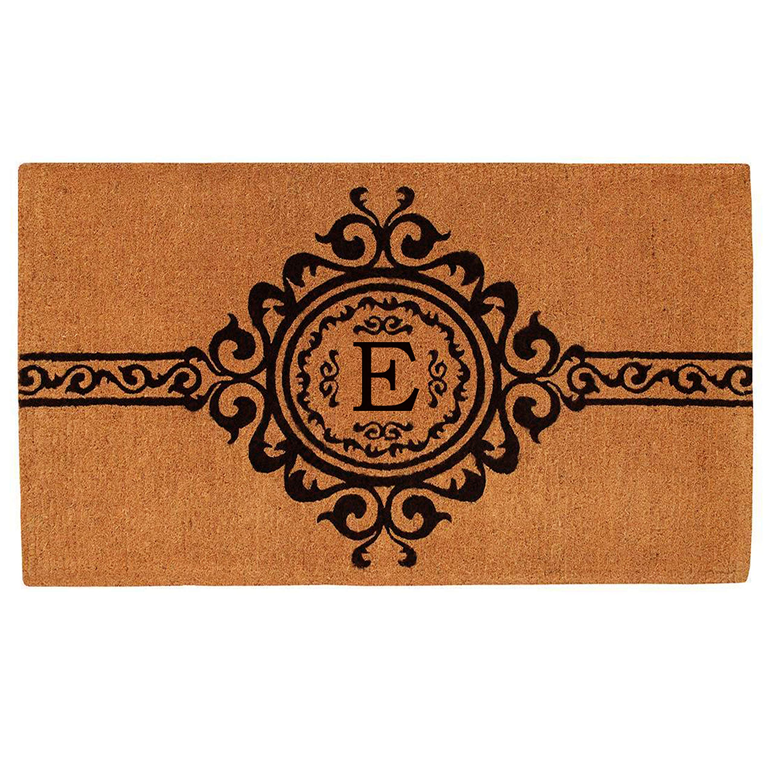 Premium Calloway Mills Garbo Monogram Doormat - Extra Thick 3'x6'x1.5