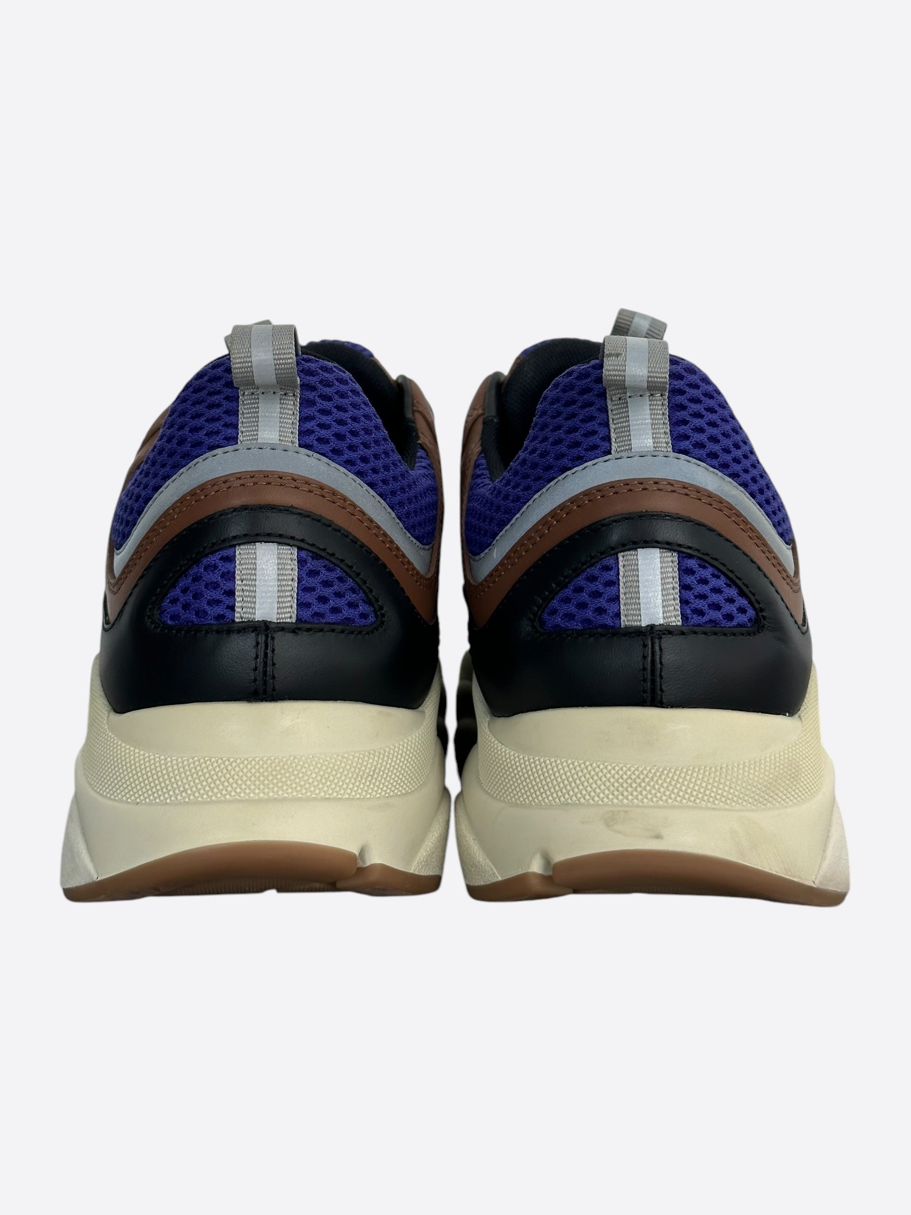 Dior B22 Sneakers for Men - Brown & Black High-Top Luxury Fashion Shoes | Perfect for Casual Wear, Street Style & Everyday Outfits