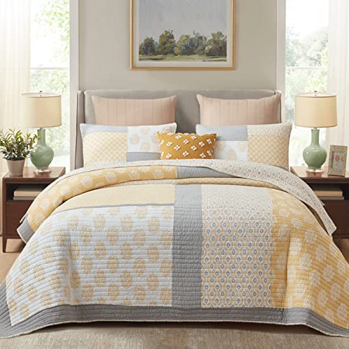 Yellow/Gray/White