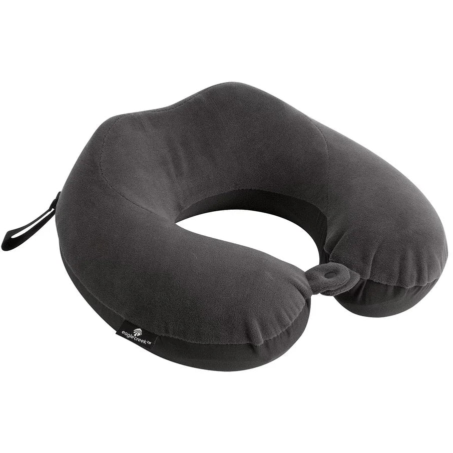 Eagle Creek Memory Foam Neck Pillow for Travel - Comfortable & Supportive Airplane Pillow for Long Flights, Road Trips & Office Use