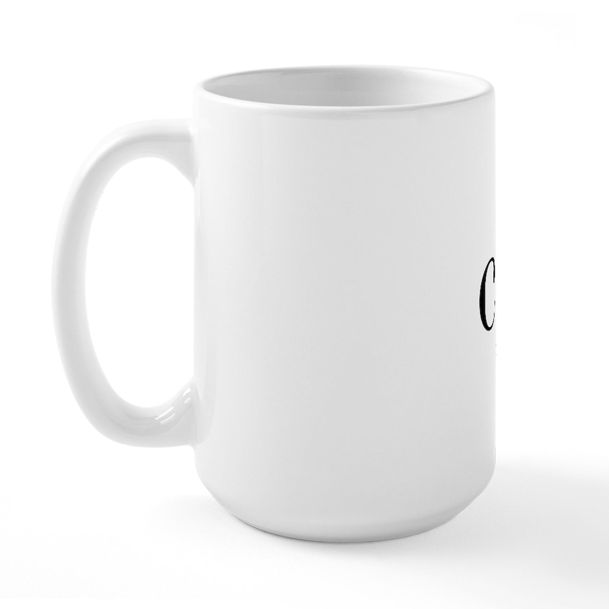 Cawfee 15 oz (444 ml) Ceramic Coffee Mug - Insulated Handle, Dishwasher Safe - Perfect for Home, Office & Gifts | CafePress