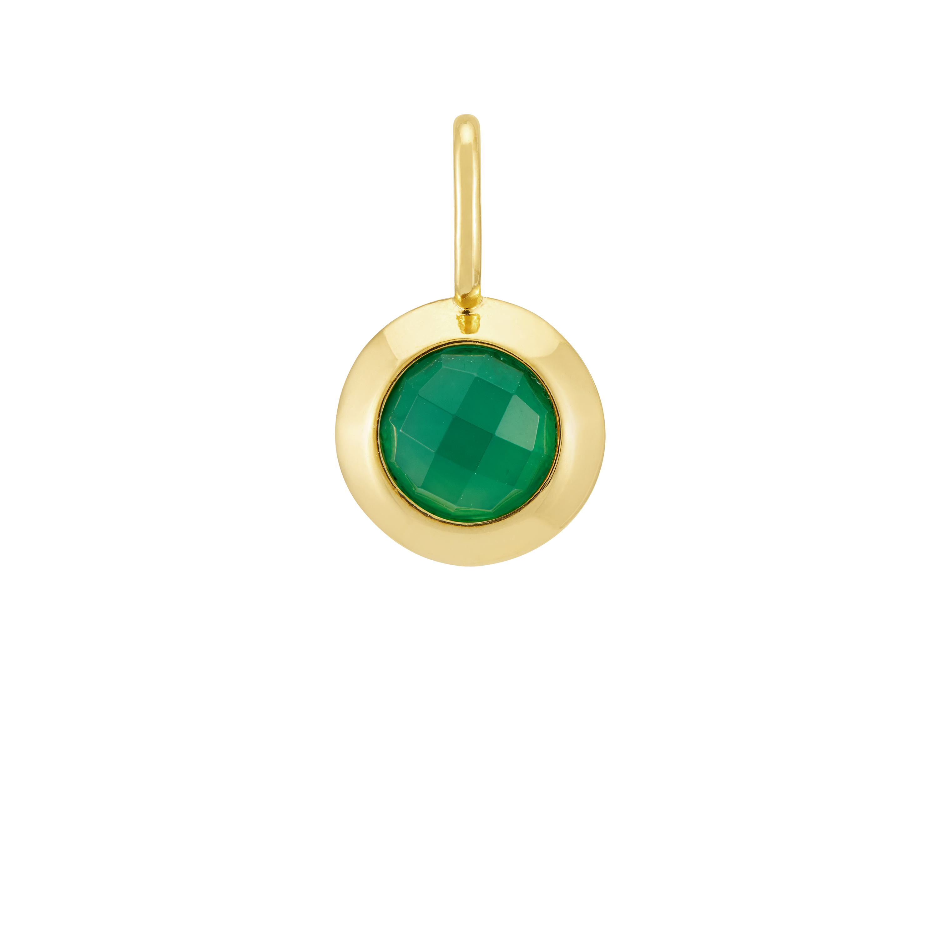 May Birthstone Charm - Elegant Emerald Jewelry for Necklaces & Bracelets - Perfect Gift for Mother's Day, Birthdays & Anniversaries
