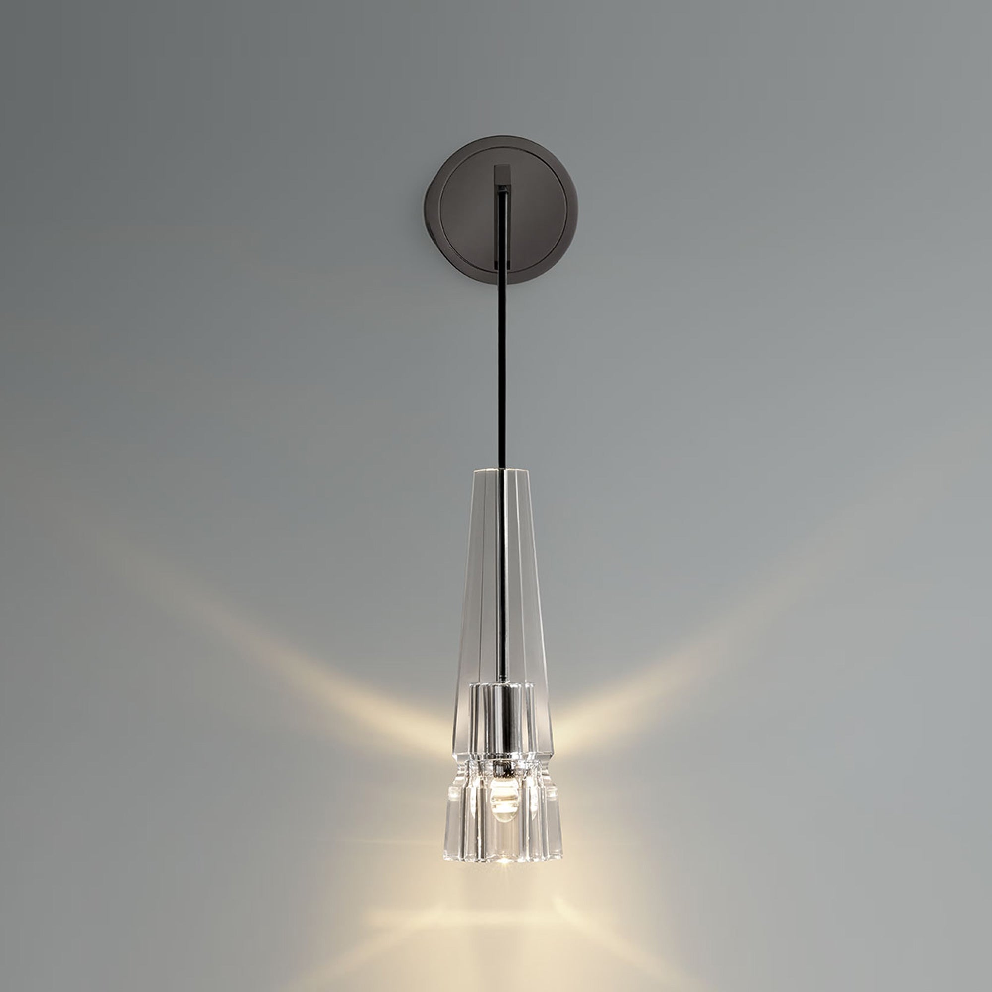 Chamonix Wall Sconce Light Fixture - Modern & Elegant Home Decor for Living Room, Bedroom, or Hallway Lighting