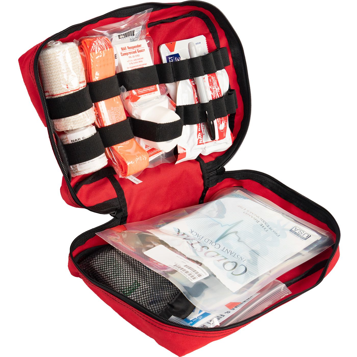 Professional Trauma First Aid Kit Class A – Emergency Medical Supplies for Home, Car, Workplace & Outdoor Survival