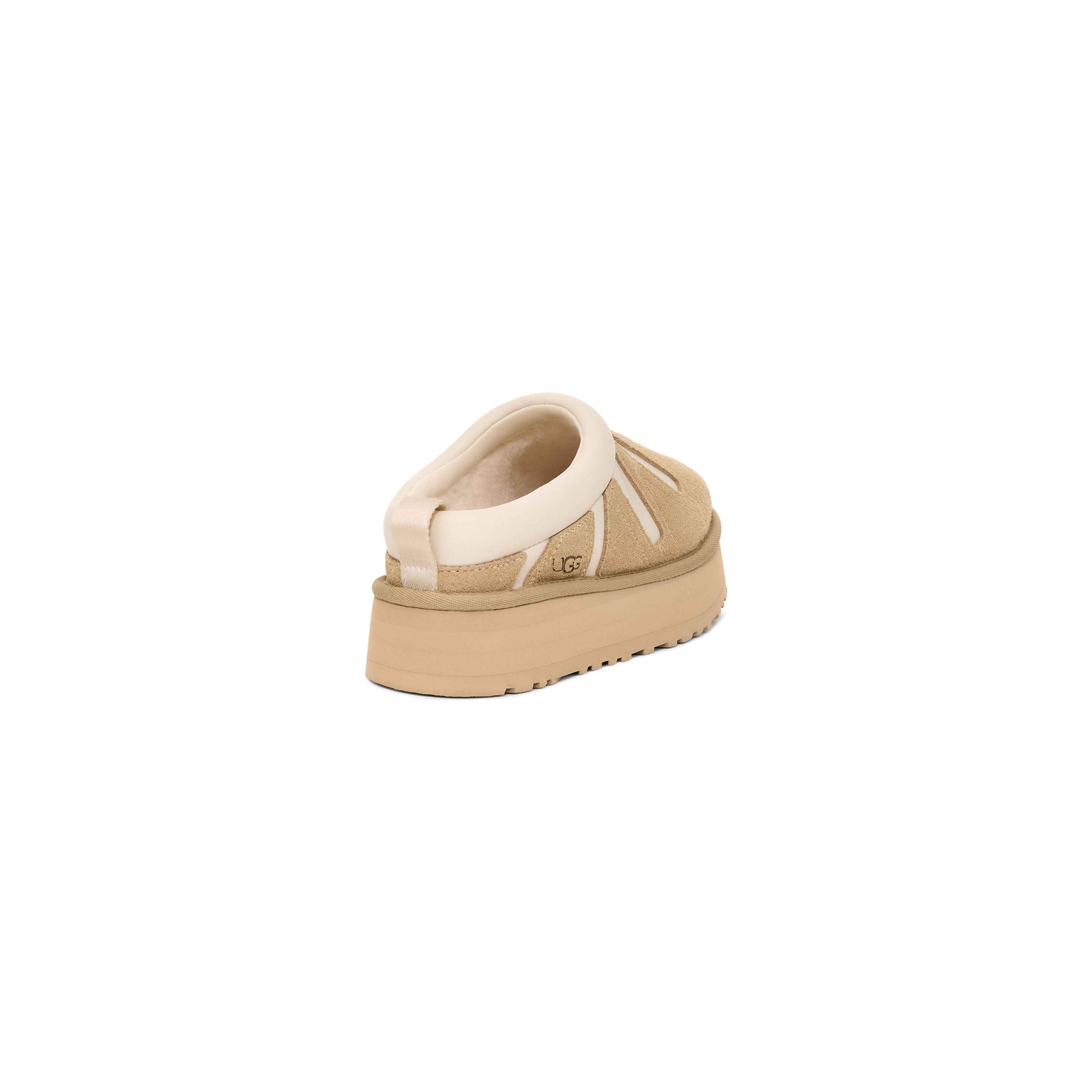 UGG Women's Tazz Sunwave Slippers - Cozy Fuzzy House Shoes with Memory Foam for Indoor/Outdoor Wear - Perfect for Winter, Home, Lounge & Travel Comfort