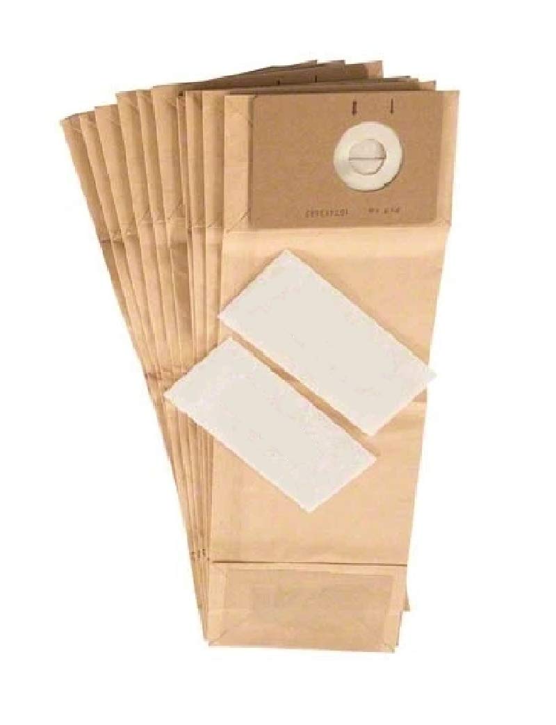 Nilfisk Advance Vacuum Bags 100 Pack with 2 Filters - Part 107413584 - Replacement Bags for Nilfisk Vacuums - Ideal for Home Cleaning, Office Maintenance & Workshop Use