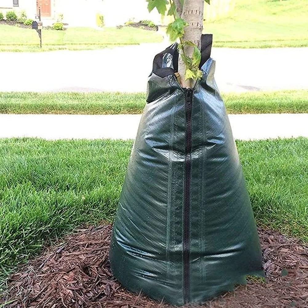 20 Gallon Tree Watering Bag - Slow Release Drip Irrigation System for Garden Plants | Reusable Hanging Dripper Bag for Agriculture & Landscaping (1 Pack) | Perfect for Trees, Shrubs & New Plantings
