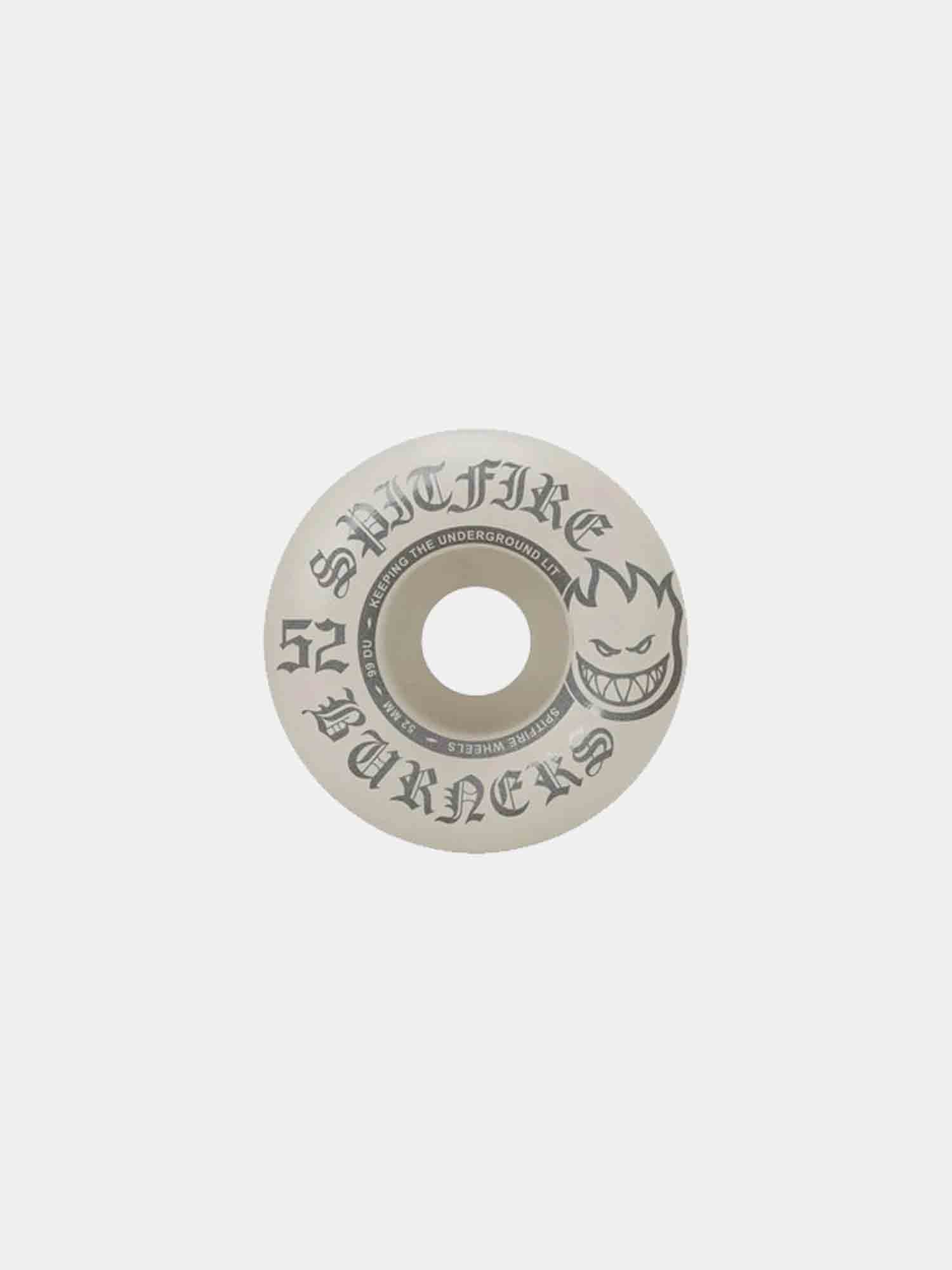 Spitfire 99D Burner Wheels - High-Performance Skateboard Wheels for Street & Park Skating - Perfect for Tricks, Speed & Smooth Rides