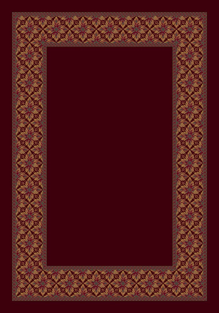Copernicus Cranberry Area Rug - Runner Size 2'4