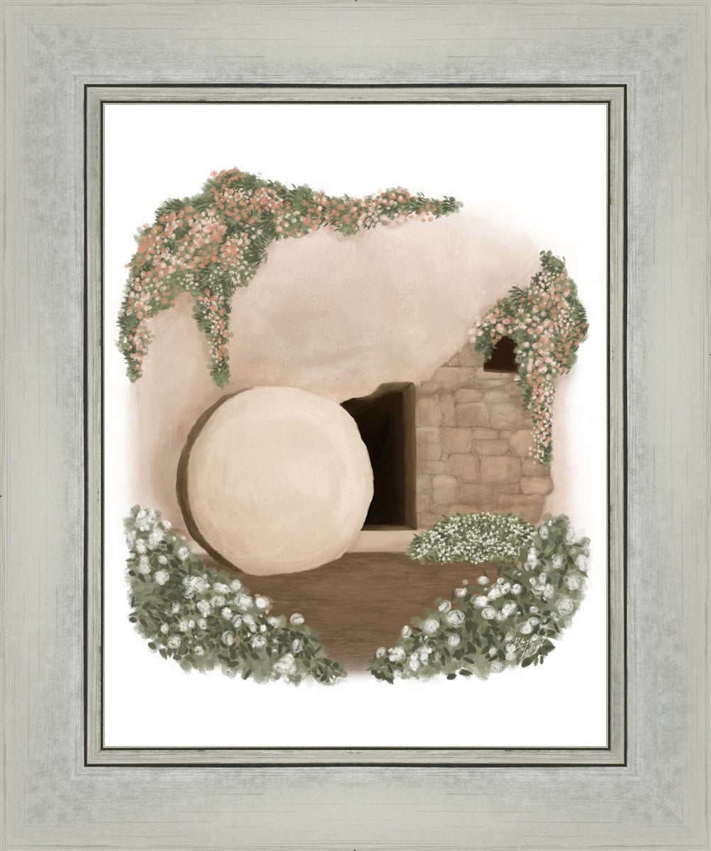 Garden Tomb Statue by Devyni Jensen - Outdoor Home Decor for Garden, Patio, and Yard