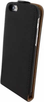 Apple iPhone 6 / 6S Flip Leather Case - Premium Black Protective Cover with Card Slots | Perfect for Business, Travel & Everyday Use