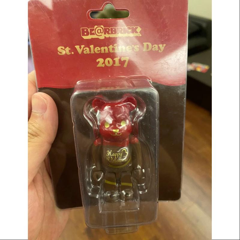 Limited Edition Be@rbrick 2017 Valentine Chocolate Framboise 100% Collectible Figure by Medicom - Perfect for Valentine's Gifts, Anime Collectors & Home Decor