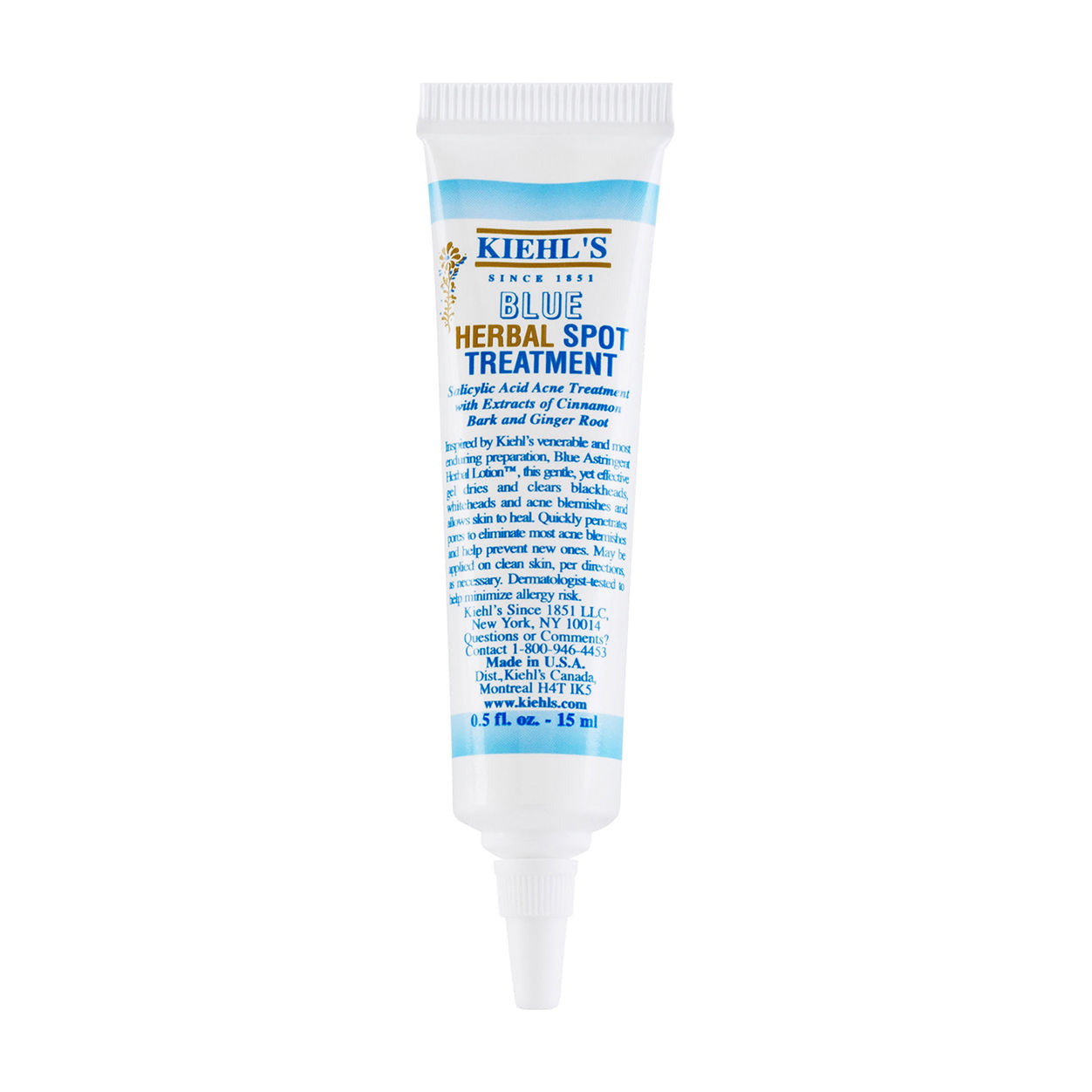Blue Herbal Spot Treatment for Acne - Natural & Effective Blemish Solution for Clear Skin | Perfect for Daily Skincare & Overnight Use