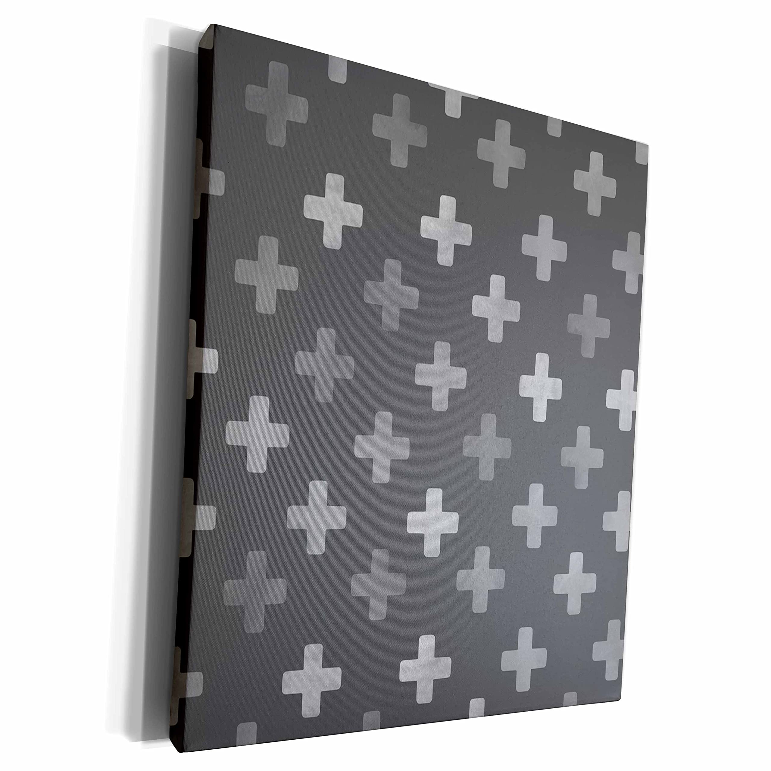 3D Printed Museum Grade Canvas Wrap - Premium Grey Art Print for Home & Office Decor | Perfect for Living Room, Bedroom, Gallery Wall Display